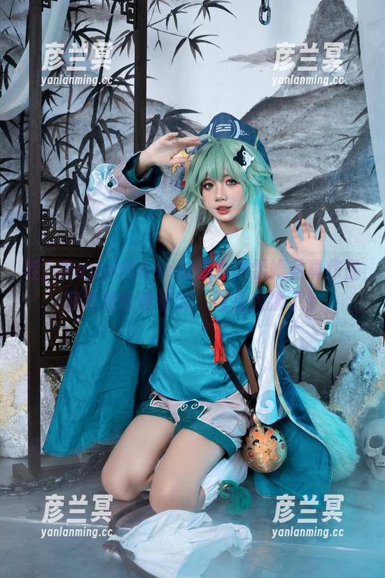 PoppaChan 哇,PoppaChan的兔女郎雷姆写真作品究竟是给谁看的,画面太撩了!