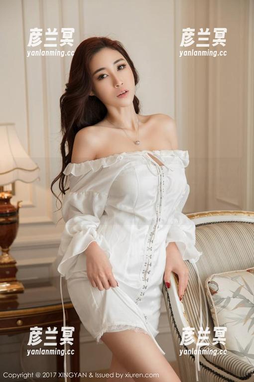 XINGYAN星颜社 - 可爱到不行的棉袜原图，韩雨馨可是认真的，时尚也可以这么轻松哦