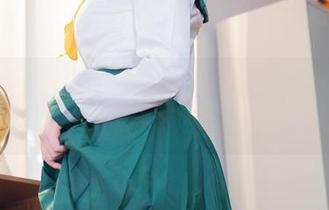 清水由乃：看她如何在田园蕾丝裙中消失在我的画面里