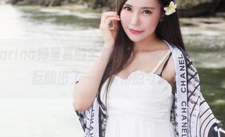 美媛馆 – Carina绮里嘉的全套图集，御姐的气场好像在空气中酝酿出了一些其他的可能性…